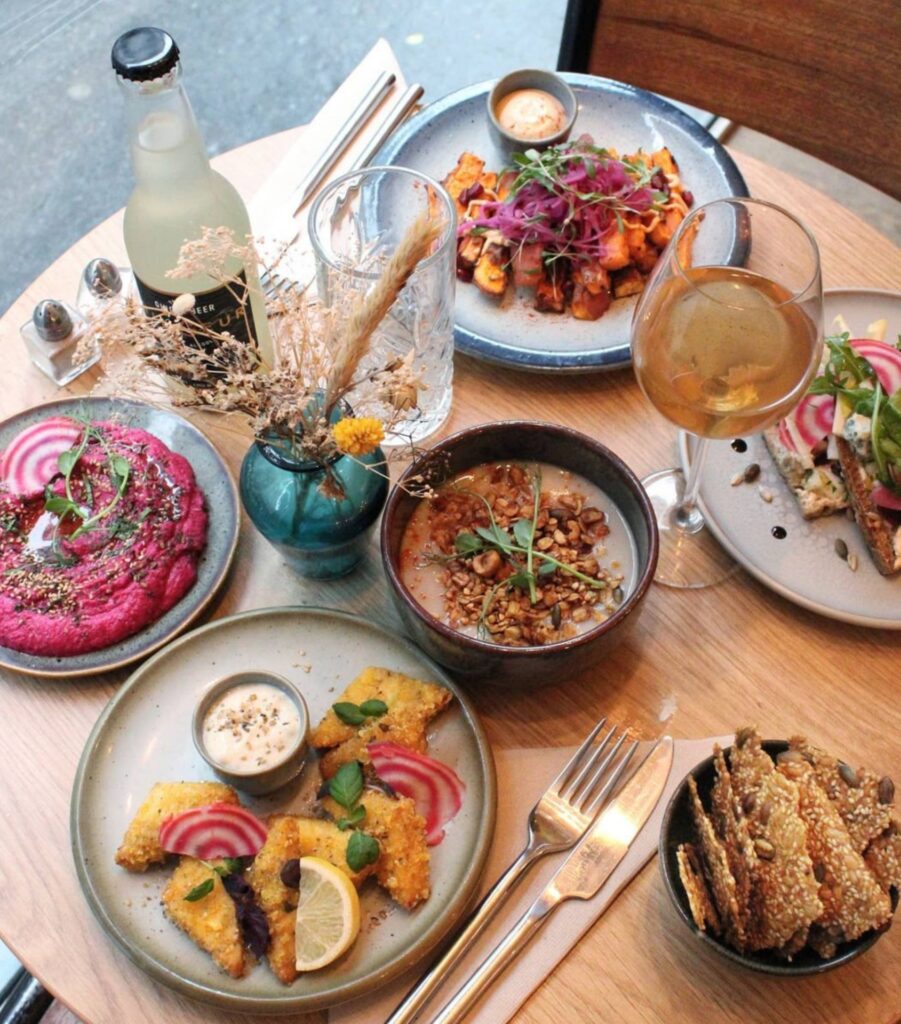 Photo d'un repas chez The Friendly Kitchen